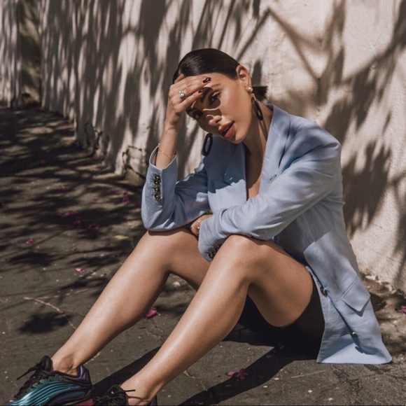 LPA Jackets & Blazers - LPA Teresa Jacket in Light Blue.